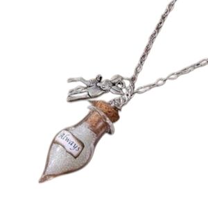Harry Potter Severus Snape Potions Charming Silver Pendant with Deer‎ Necklace